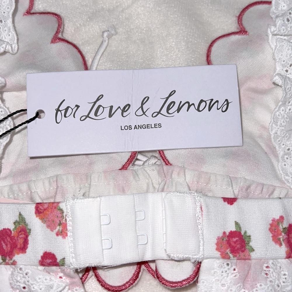 For Love & Lemons bralette triangle blossom 🌸M - Picture 11 of 11